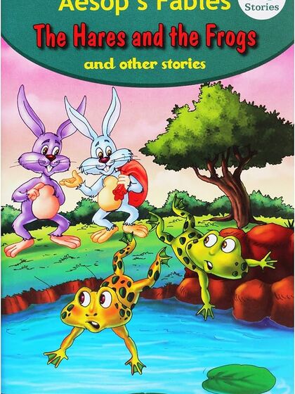 Cover of The Hare and the Frogs
